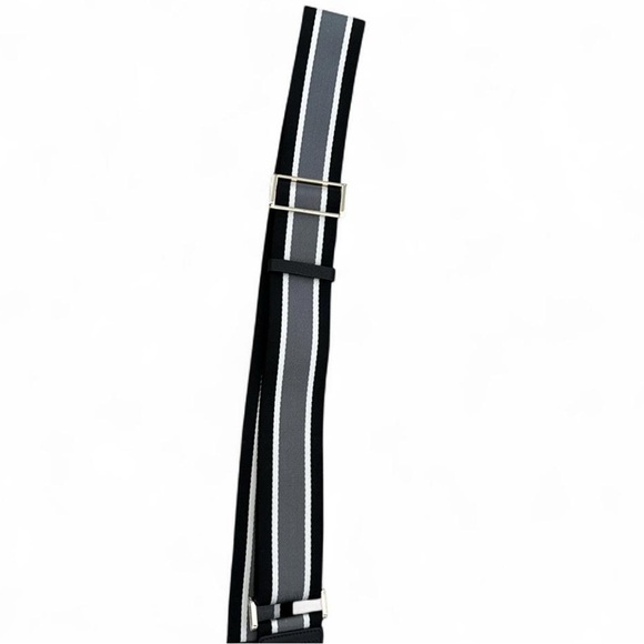 Aspinal Black Leather Strap with Gold Hardware - Picture 3 of 3